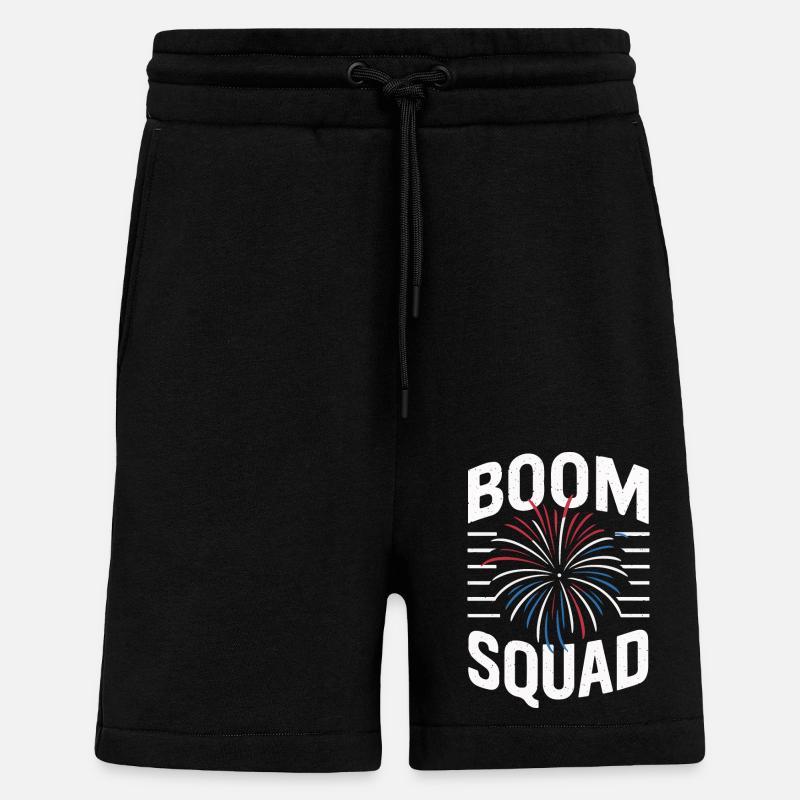 Pyrotechnics Fireworks Pyrotechnics - Shorts - made by SPREAD - SOLID BLACK