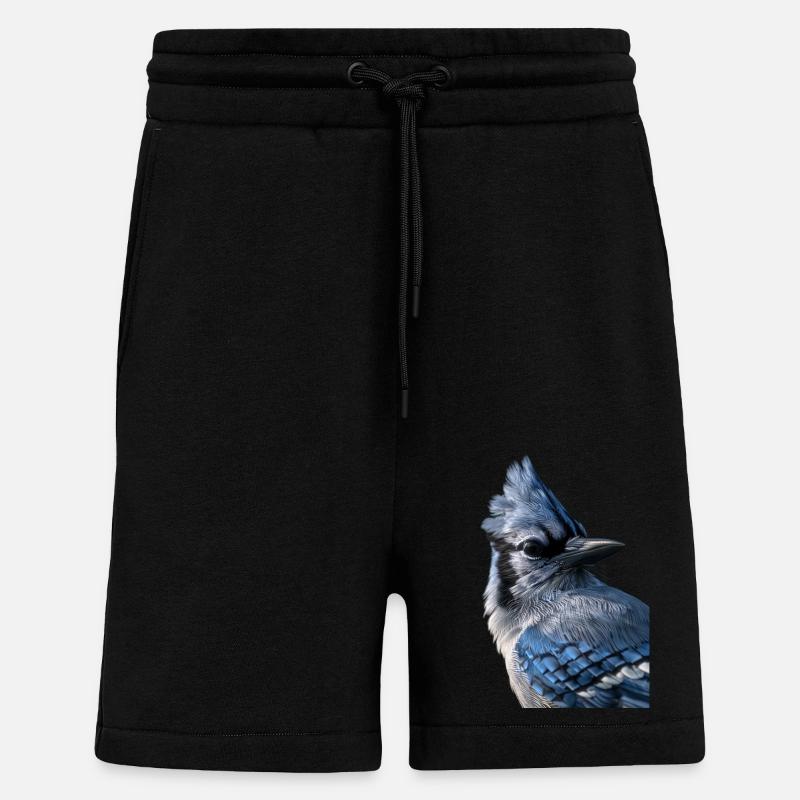 Blauhäher - Shorts - made by SPREAD - SOLID BLACK