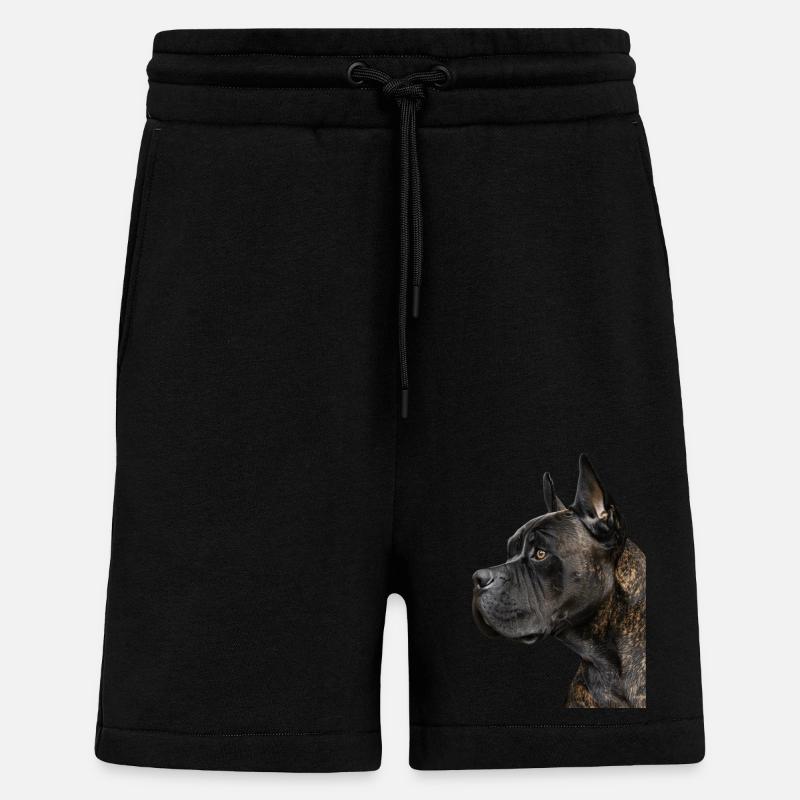 Cane Corso - Shorts - made by SPREAD - SOLID BLACK