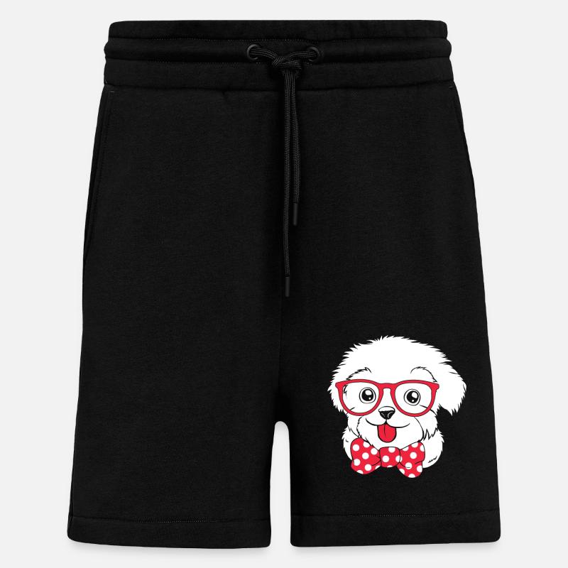 Malteser - Shorts - made by SPREAD - SOLID BLACK