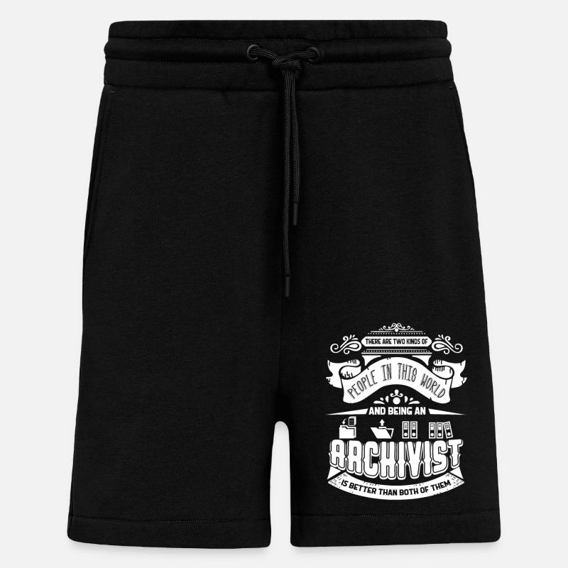Archivist Being An Archivist - Shorts - made by SPREAD - SOLID BLACK