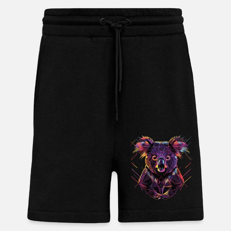 Koala - Shorts - made by SPREAD - SOLID BLACK
