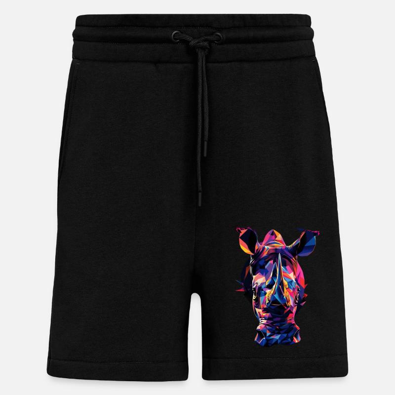 Nashorn - Shorts - made by SPREAD - SOLID BLACK
