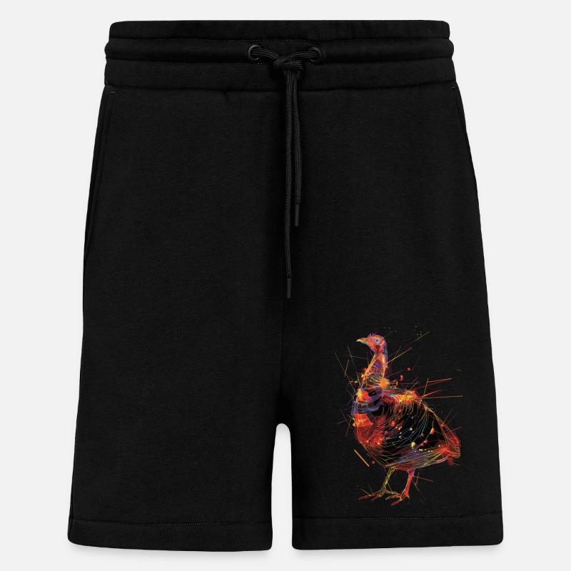 Truthahn - Shorts - made by SPREAD - SOLID BLACK