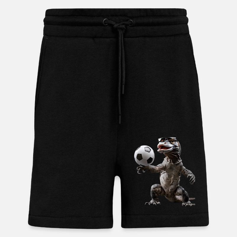 Komodowaran - Shorts - made by SPREAD - SOLID BLACK
