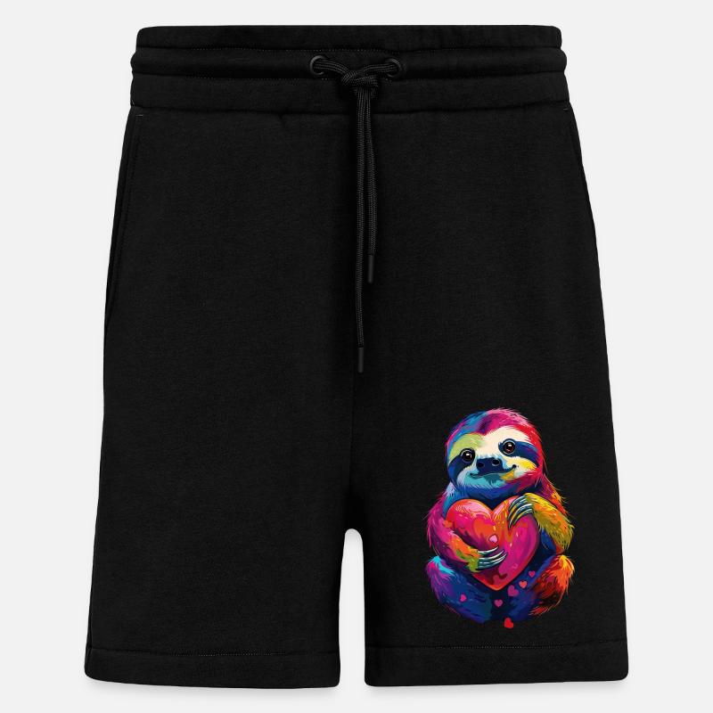 Faultier - Shorts - made by SPREAD - SOLID BLACK