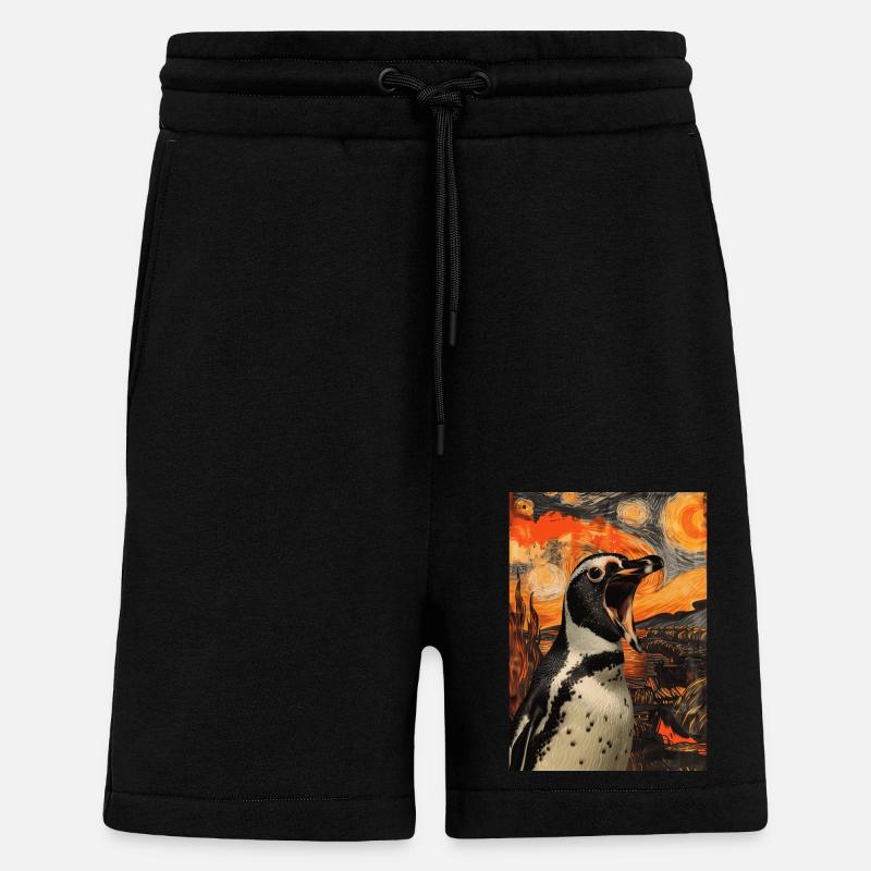 Pinguin - Shorts - made by SPREAD - SOLID BLACK