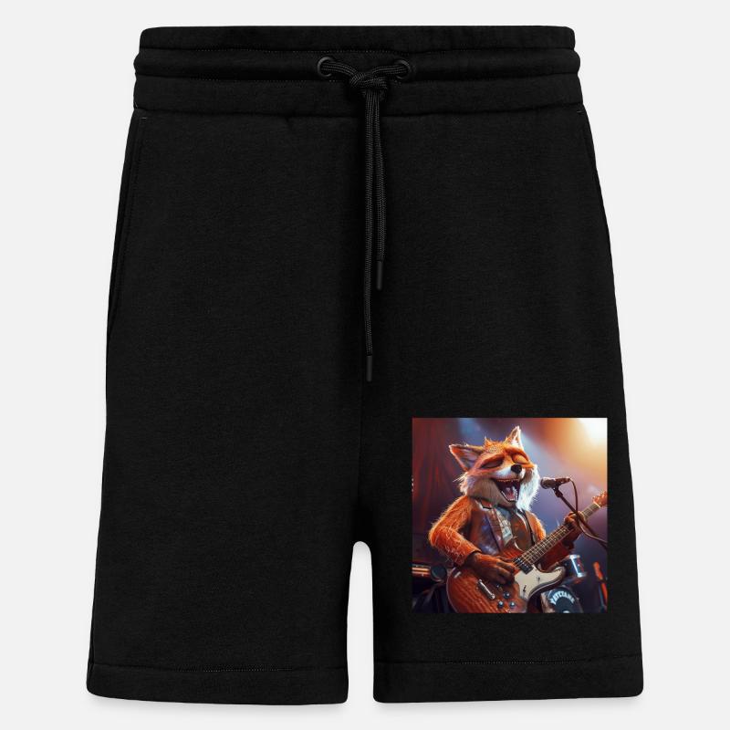 Fuchs - Shorts - made by SPREAD - SOLID BLACK