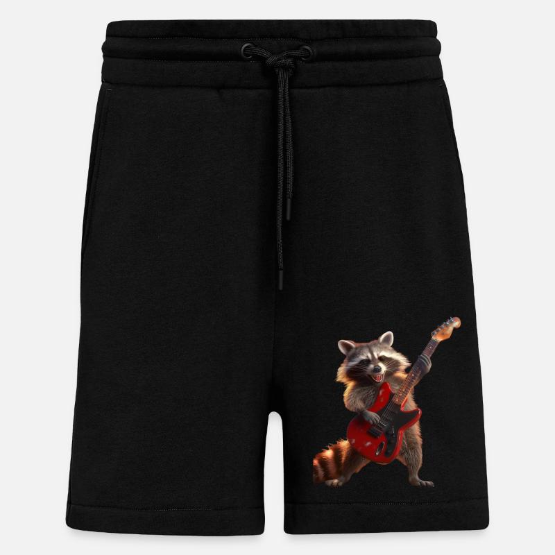 Waschbär - Shorts - made by SPREAD - SOLID BLACK