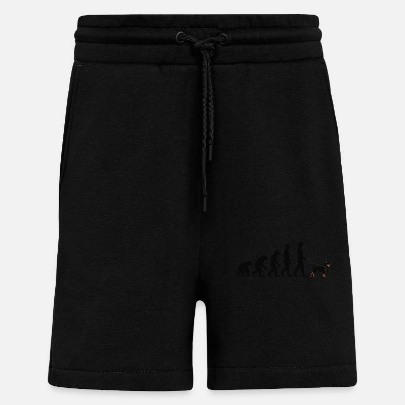 Dobermann - Shorts - made by SPREAD - SOLID BLACK