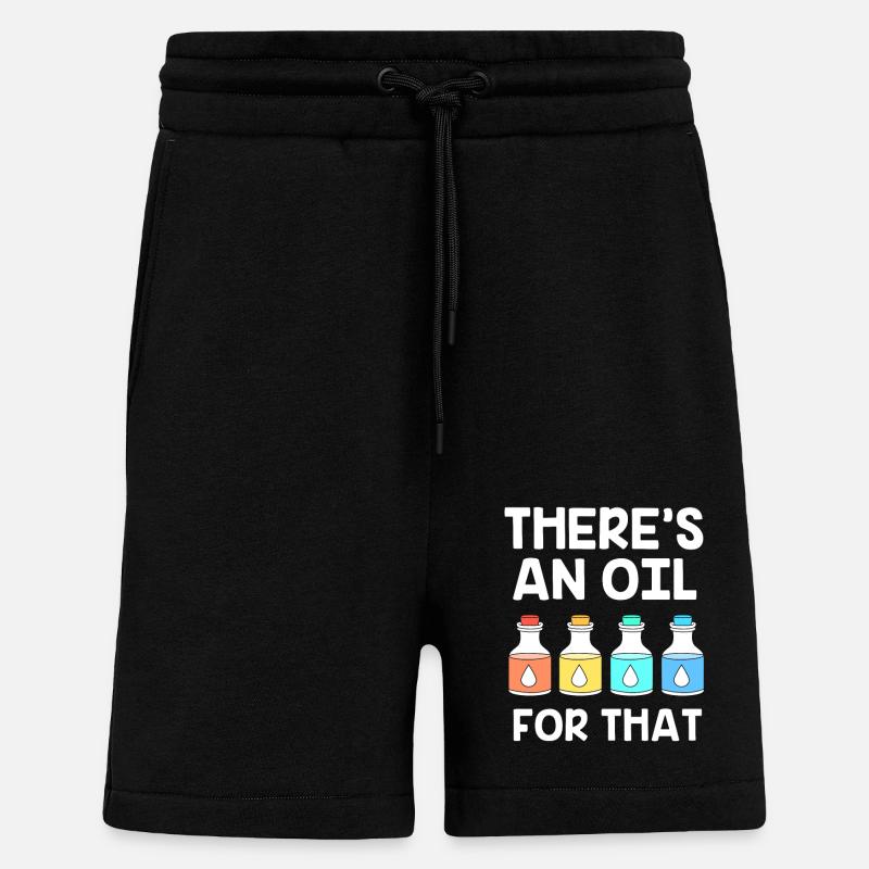 Ätherisches Öl - Shorts - made by SPREAD - SOLID BLACK