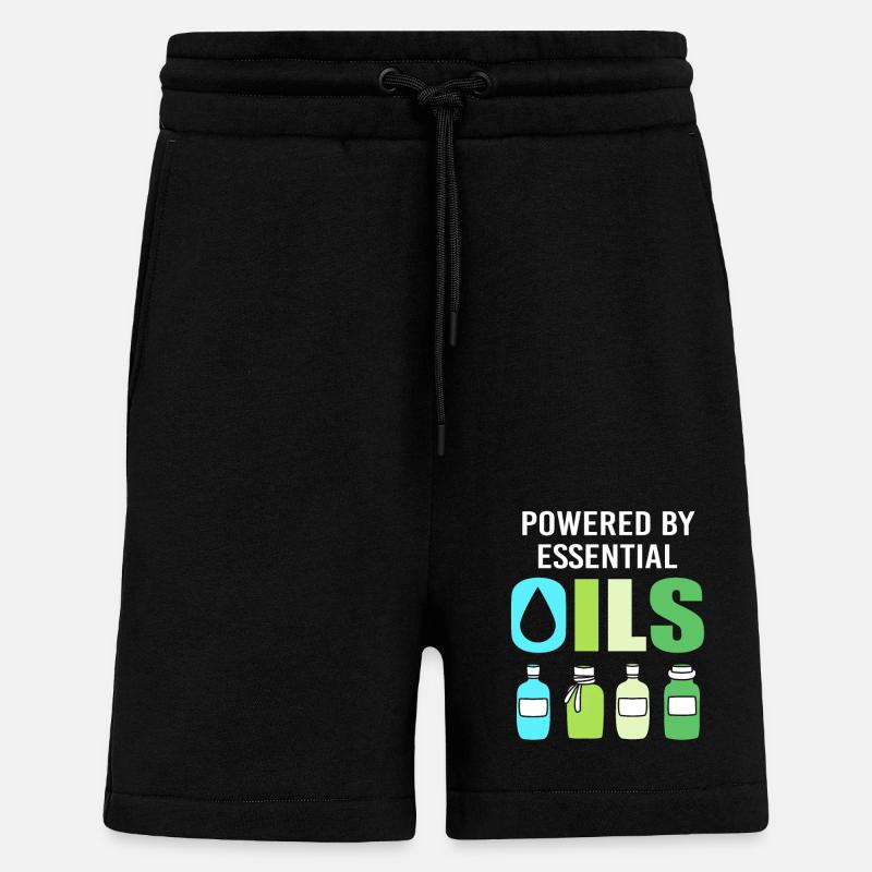 Ätherisches Öl - Shorts - made by SPREAD - SOLID BLACK