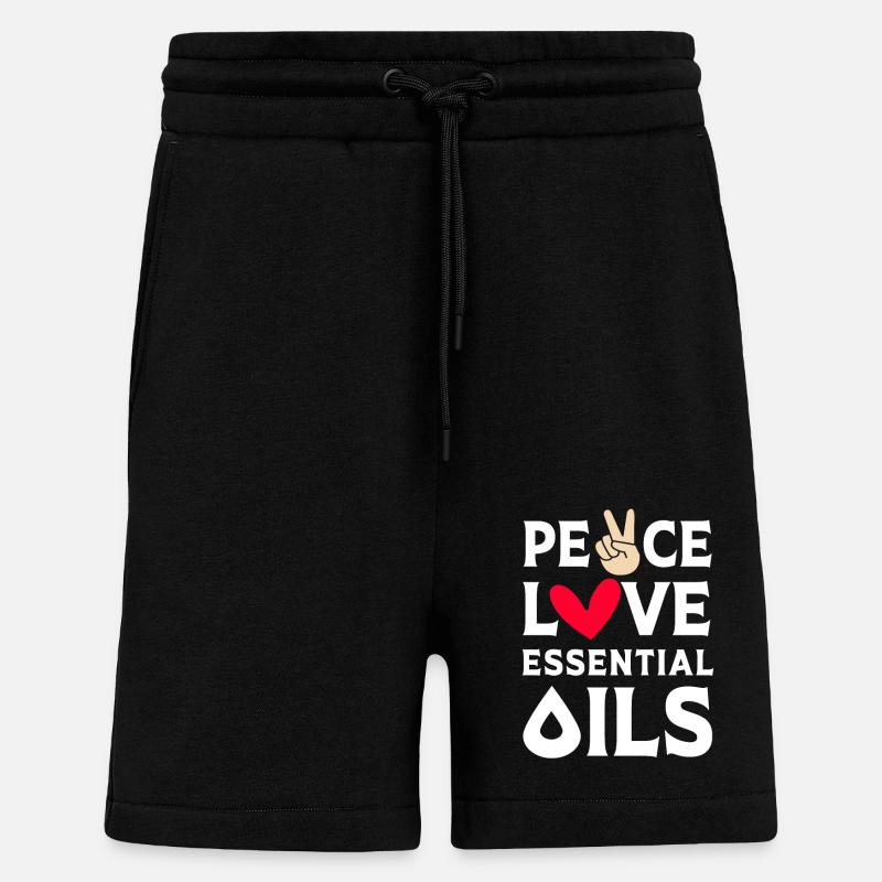 Ätherisches Öl - Shorts - made by SPREAD - SOLID BLACK