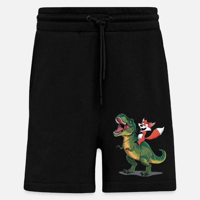 Fox - Shorts - made by SPREAD - SOLID BLACK
