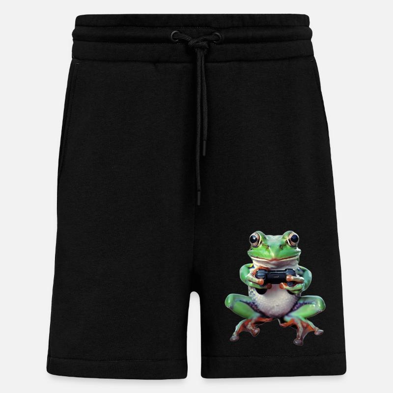 Frosch - Shorts - made by SPREAD - SOLID BLACK