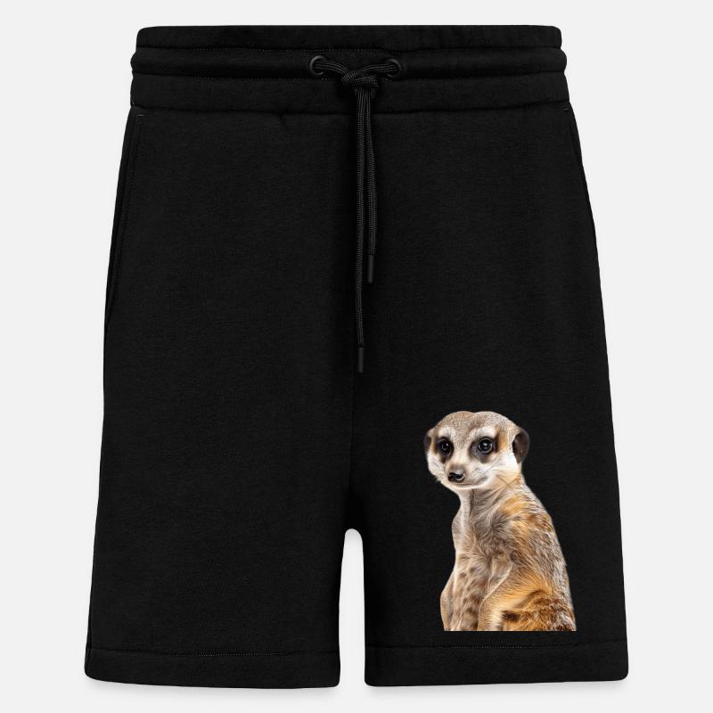 Erdmännchen - Shorts - made by SPREAD - SOLID BLACK