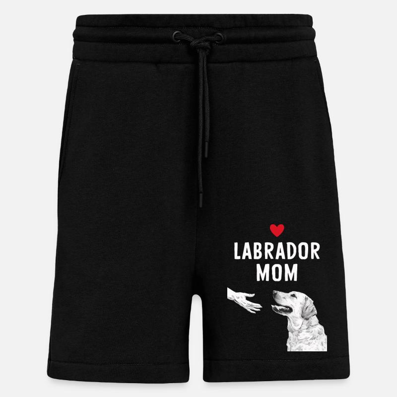 Labrador Hund - Shorts - made by SPREAD - SOLID BLACK