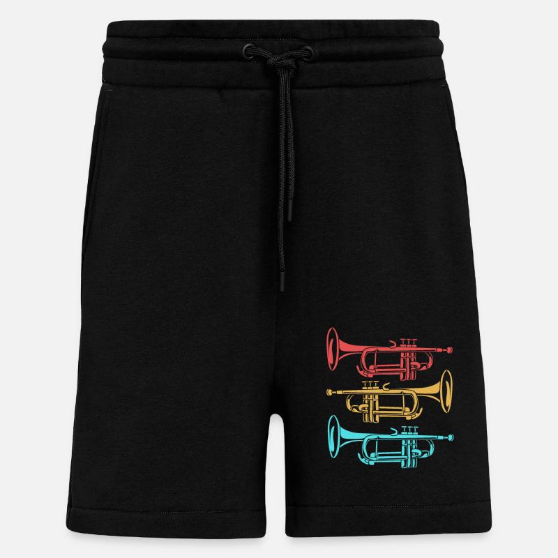 Posaune - Shorts - made by SPREAD - SOLID BLACK