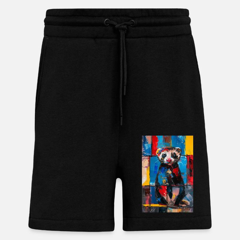 Frettchen - Shorts - made by SPREAD - SOLID BLACK