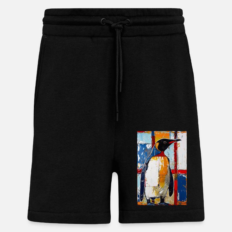 Pingouin - Short bio décontracté fabriqué en UE - SOLID BLACK