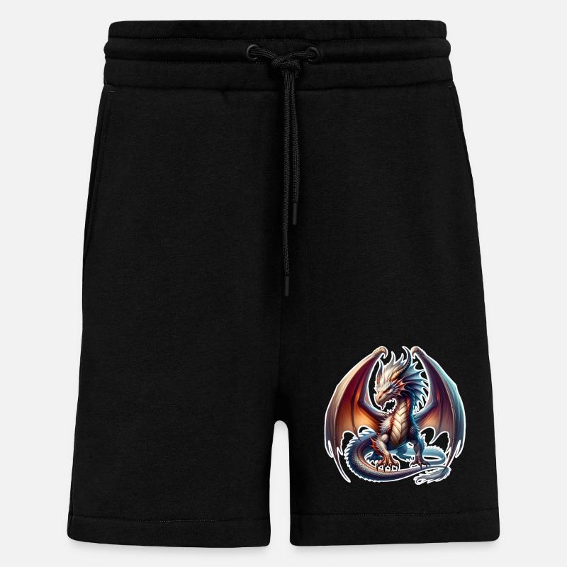 Dragon - Shorts - made by SPREAD - SOLID BLACK