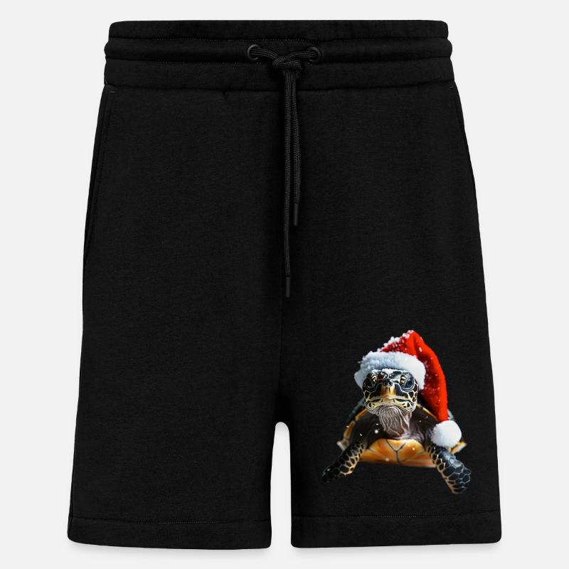 Turtle - Shorts - made by SPREAD - SOLID BLACK
