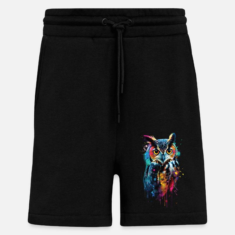 Eule - Shorts - made by SPREAD - SOLID BLACK