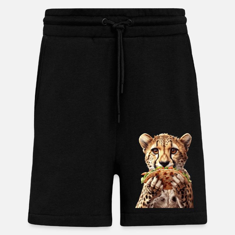Gepard - Shorts - made by SPREAD - SOLID BLACK