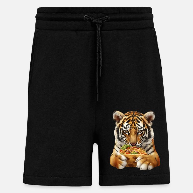 Tiger - Shorts - made by SPREAD - SOLID BLACK