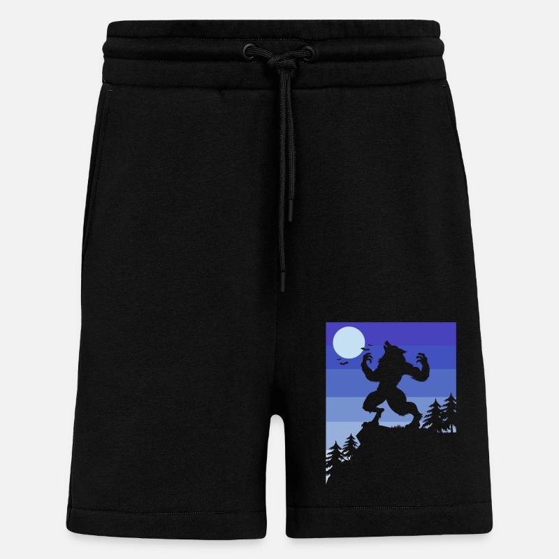 Werwolf - Shorts - made by SPREAD - SOLID BLACK