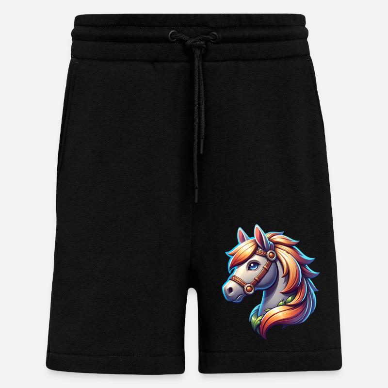 Pferd - Shorts - made by SPREAD - SOLID BLACK