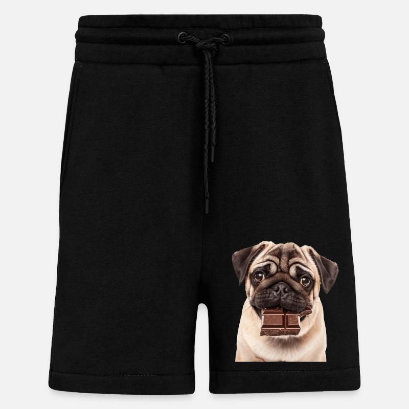 Mops - Shorts - made by SPREAD - SOLID BLACK