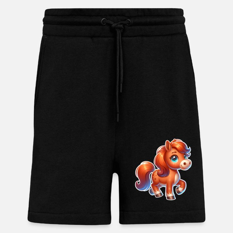 Pferd - Shorts - made by SPREAD - SOLID BLACK