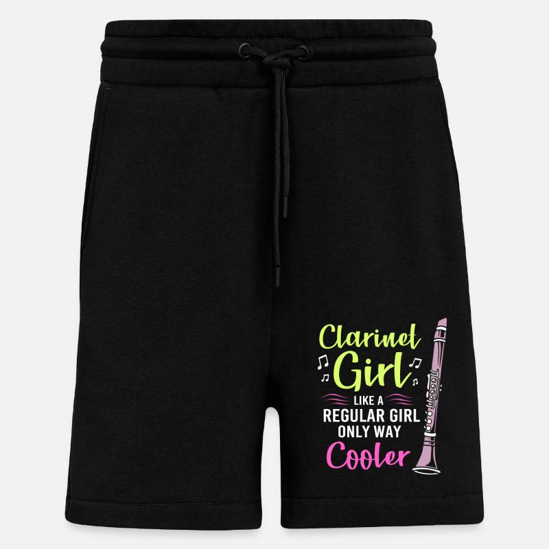 Klarinette - Shorts - made by SPREAD - SOLID BLACK
