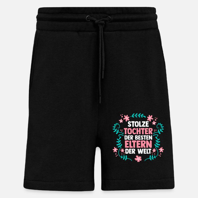 Töchter Tochter - Shorts - made by SPREAD - SOLID BLACK