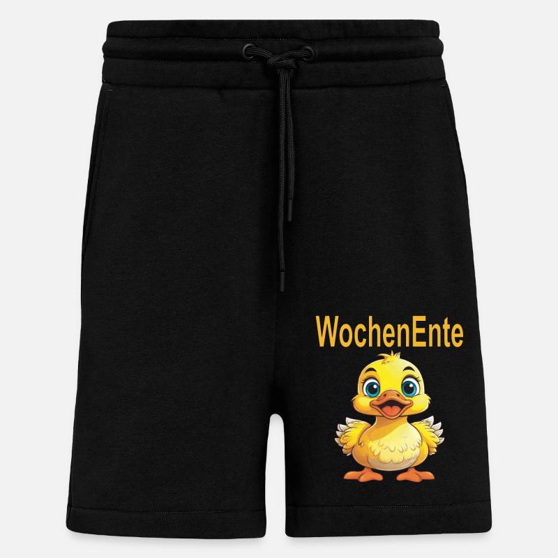 WochenEnte - Shorts - made by SPREAD - SOLID BLACK