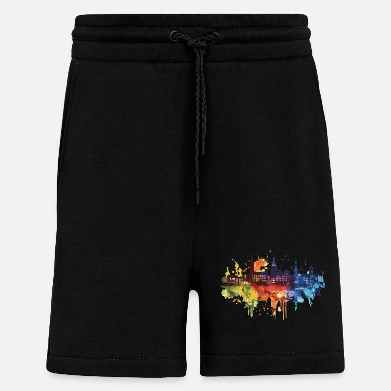 Velsen - Shorts - made by SPREAD - SOLID BLACK