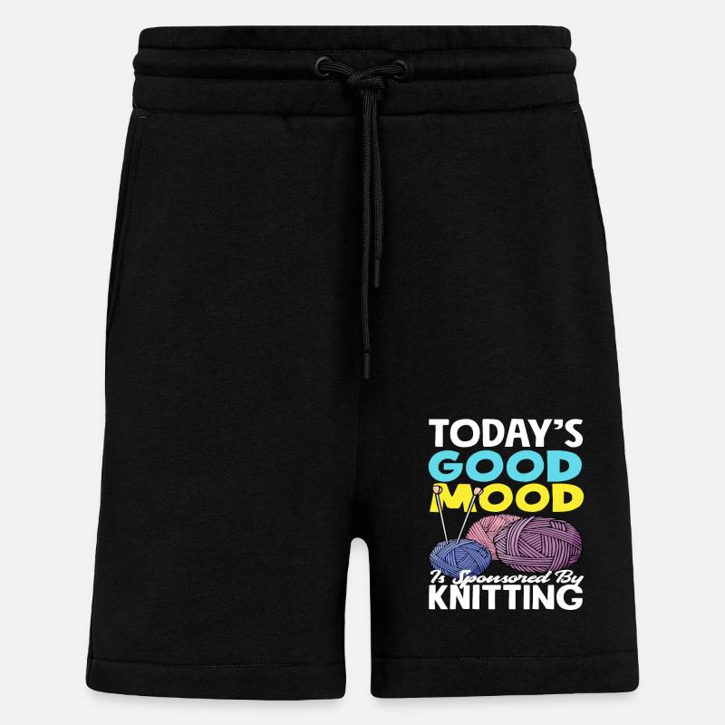 Stricken - Shorts - made by SPREAD - SOLID BLACK