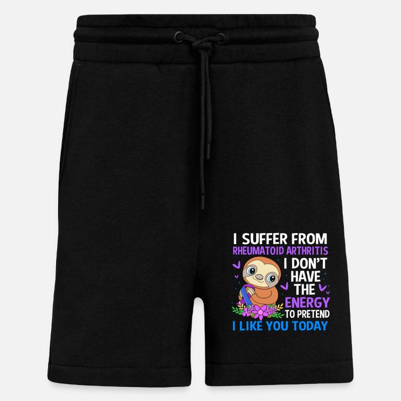 Rheuma Arthritis - Shorts - made by SPREAD - SOLID BLACK
