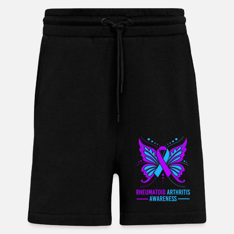 Rheumatism Arthritis - Shorts - made by SPREAD - SOLID BLACK