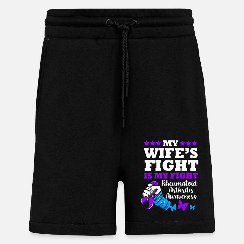 Rheumatism Arthritis - Shorts - made by SPREAD - SOLID BLACK