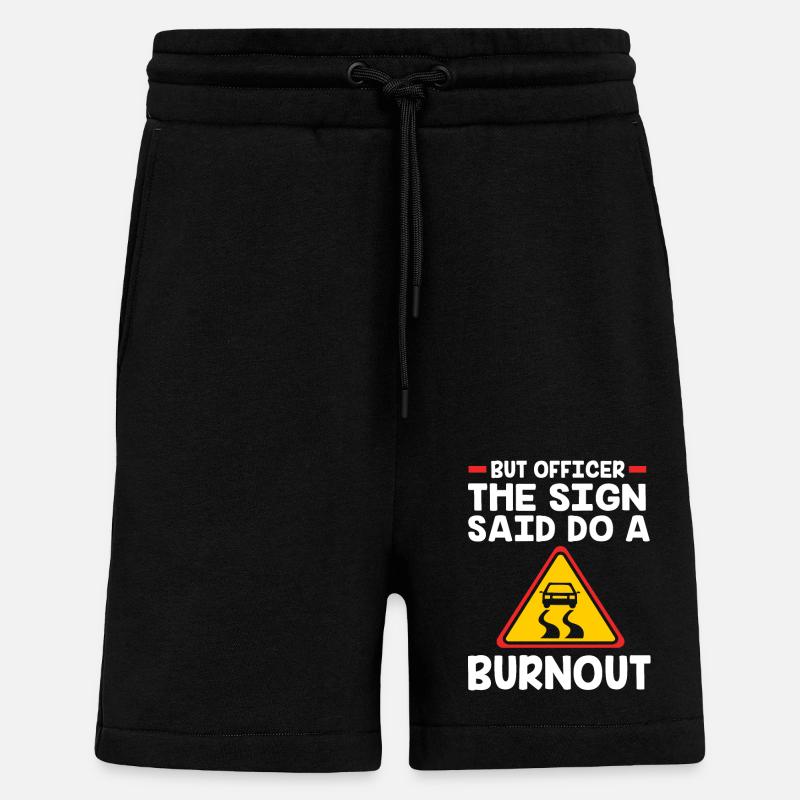 Autofahrer - Shorts - made by SPREAD - SOLID BLACK