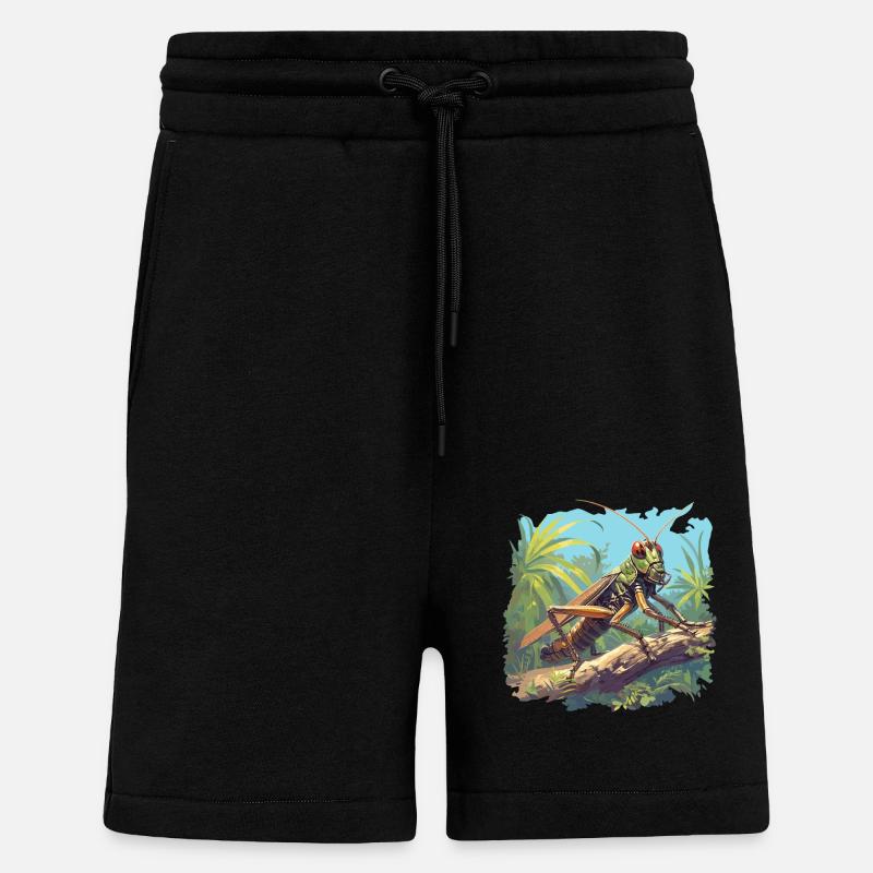 Grillen Grille - Shorts - made by SPREAD - SOLID BLACK