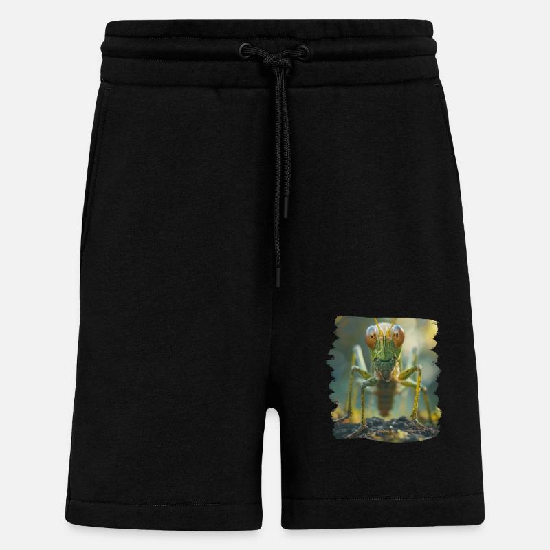 Grilling Grilling - Shorts - made by SPREAD - SOLID BLACK