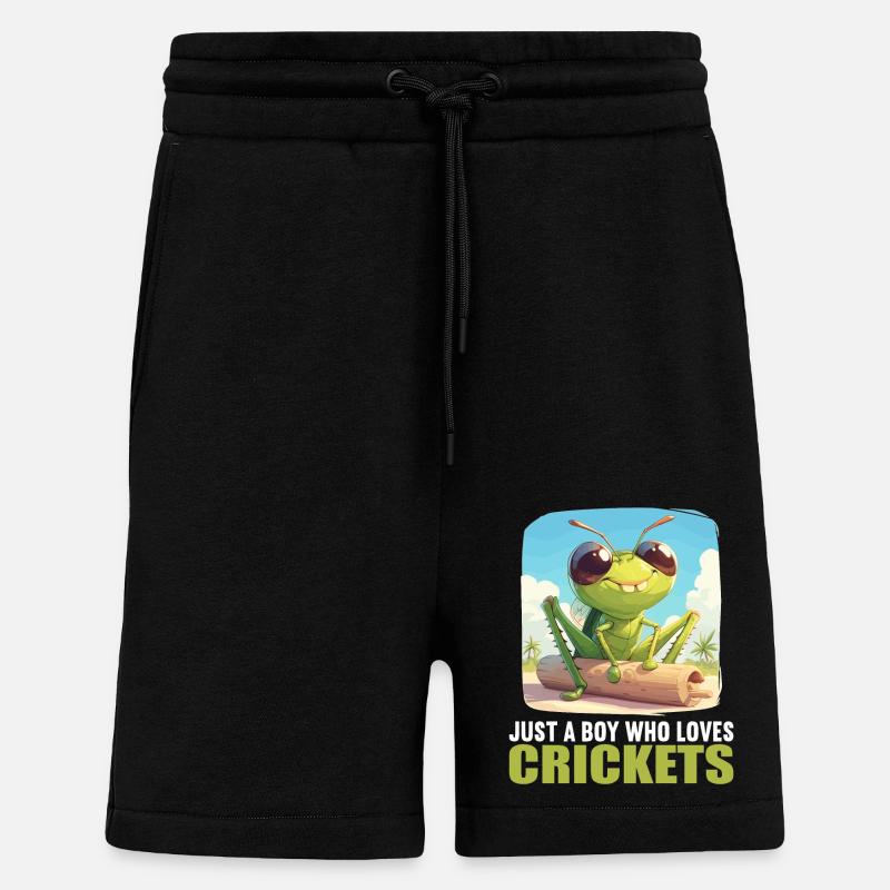 Grilling Grilling - Shorts - made by SPREAD - SOLID BLACK
