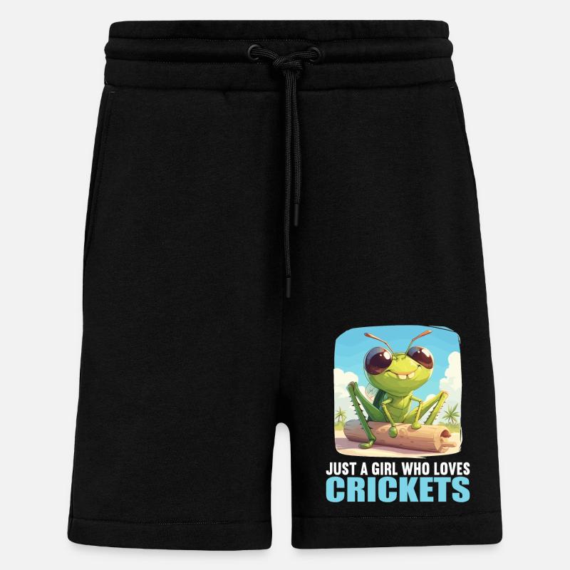 Grilling Grilling - Shorts - made by SPREAD - SOLID BLACK