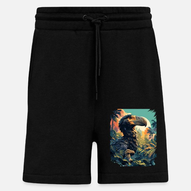 Dodos Dodo - Shorts - made by SPREAD - SOLID BLACK