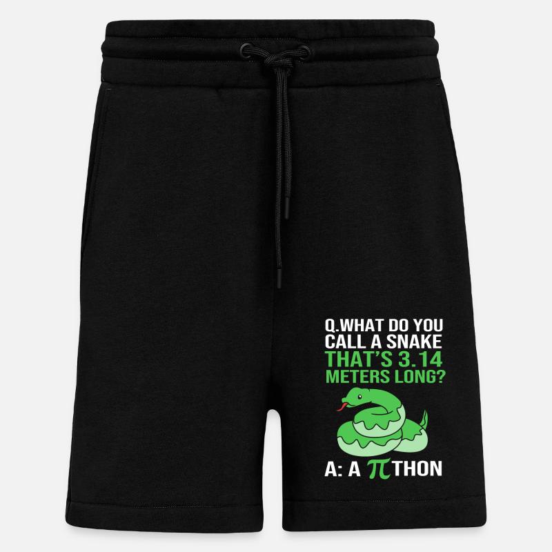 Mathematik - Shorts - made by SPREAD - SOLID BLACK