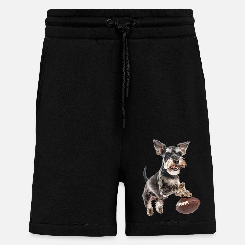 Zwergschnauzer - Shorts - made by SPREAD - SOLID BLACK