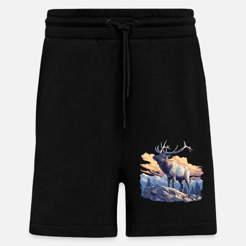 Moose Moose - Shorts - made by SPREAD - SOLID BLACK